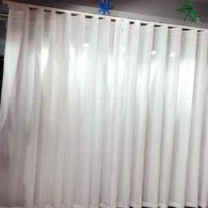 Sheet Curtain On Remote